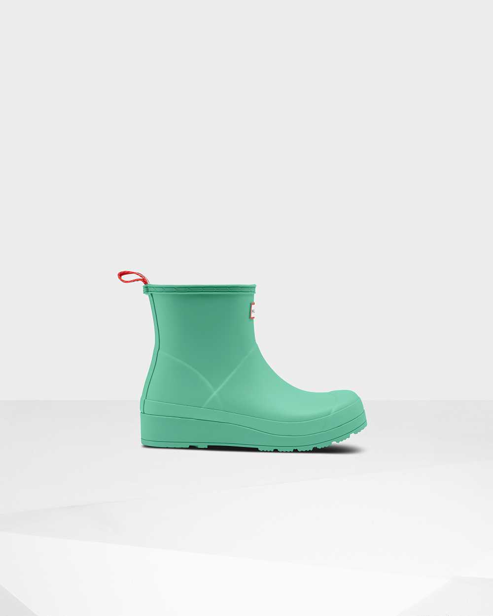 Botas De Agua Mujer - Hunter Original Play Short Mid-Calf Verde Menta - JNUHET-190 - Verde Menta